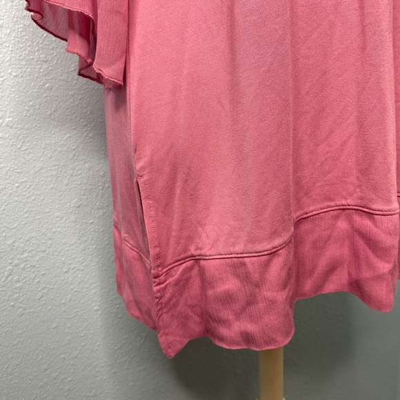 NWT Soft Surroundings Pink Tunic Blouse - Picture 6 of 13